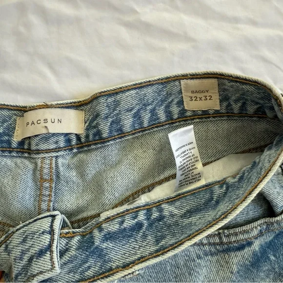PacSun Men's Denim Straight Jeans - Picture 5 of 8